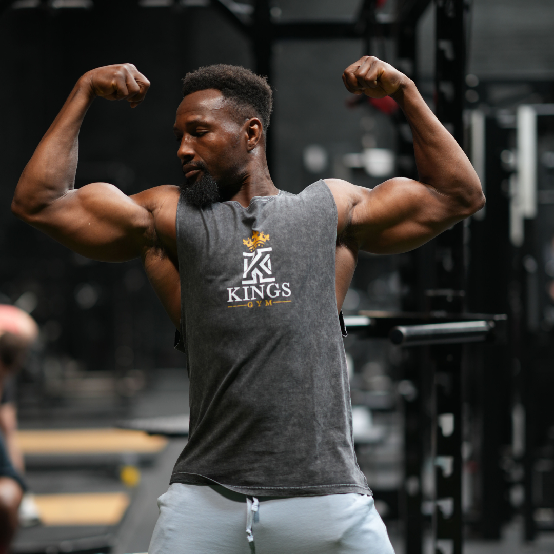 Dark & Light Grey Tank Top