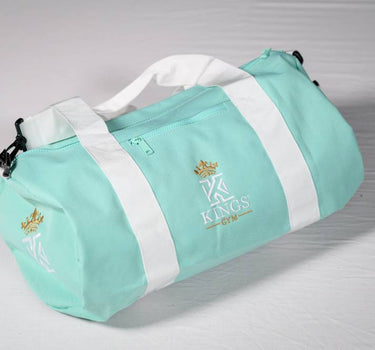 King Gym Barrel Bag Aqua01
