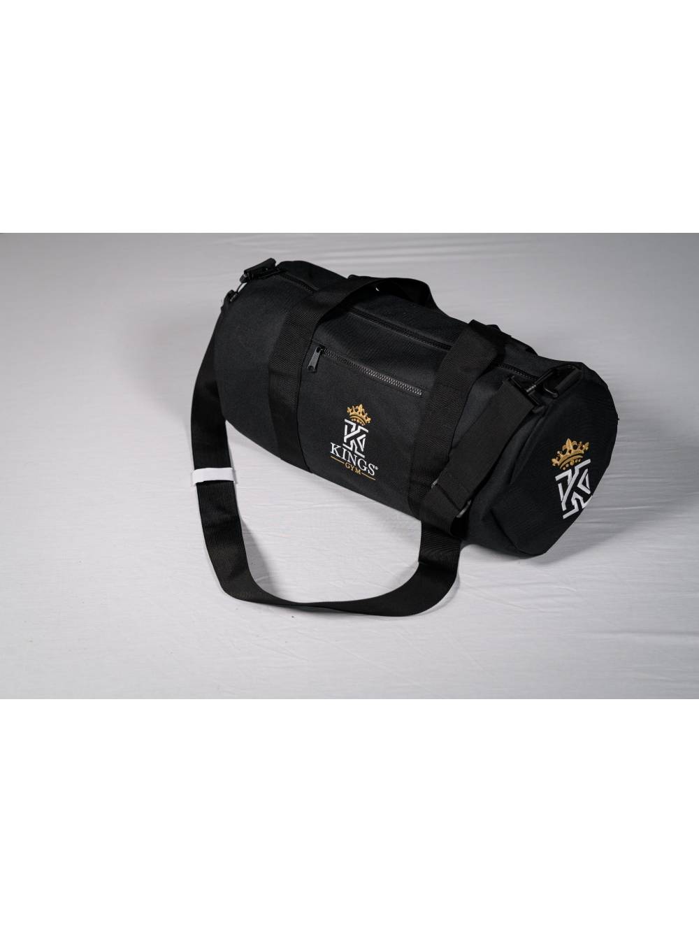 King Gym Barrel Bag Black01