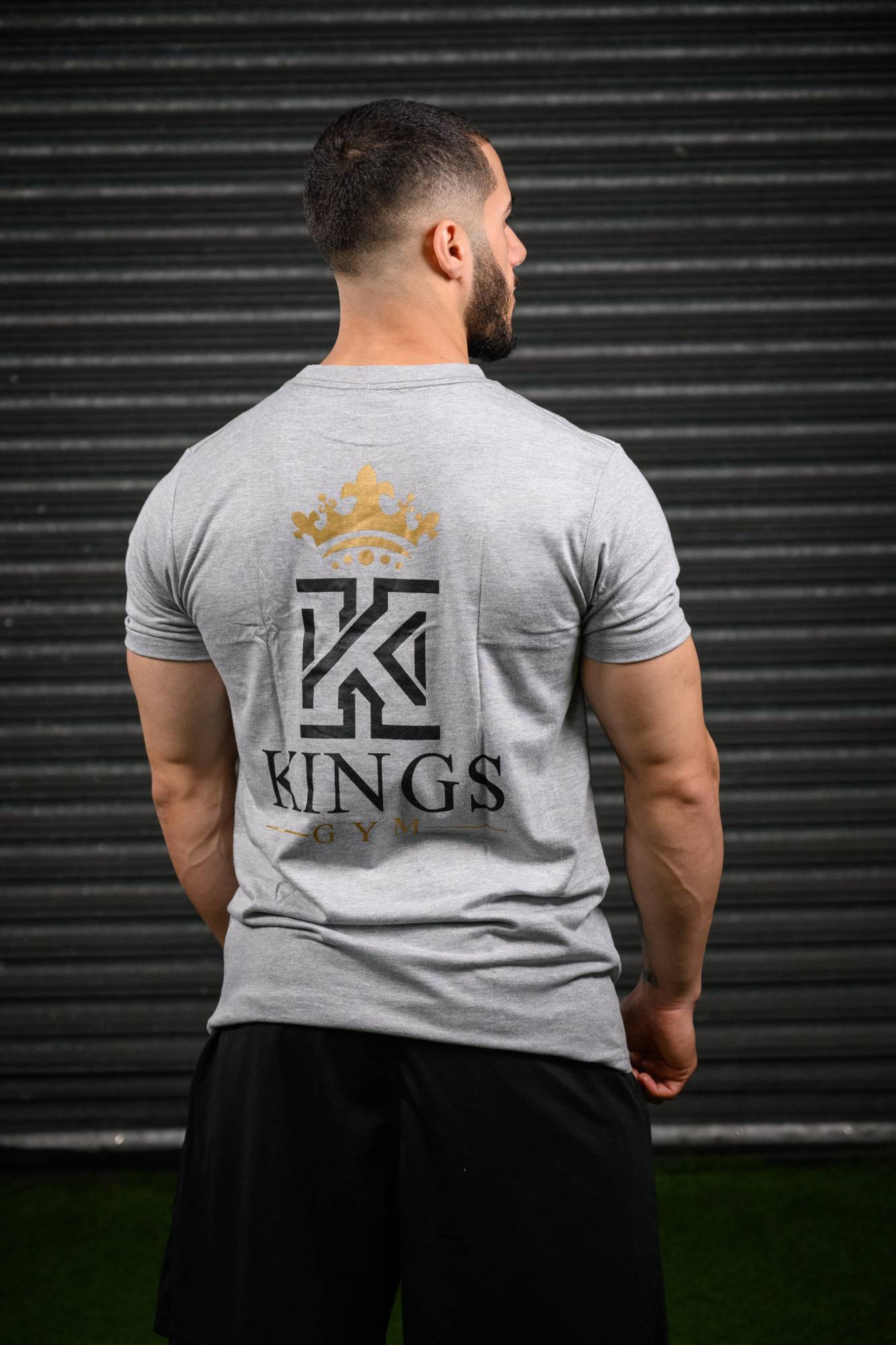 Kings Classic TShirt Grey Back01