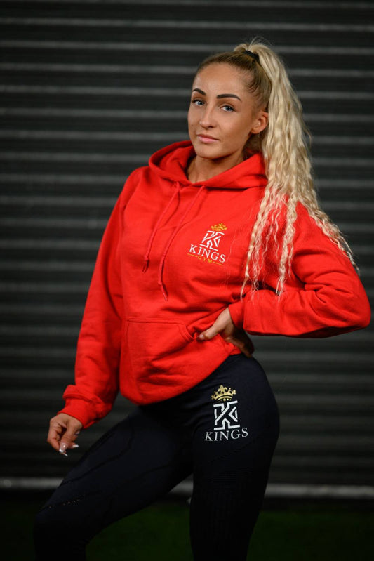 Kings Gym Red Hoody02