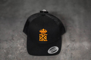 Kings Gyms cap back orange front