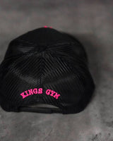 Kings Gyms napback pink back