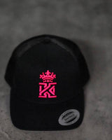 Kings Gyms cap back pink front