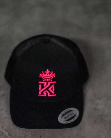 Kings Gyms cap back pink front