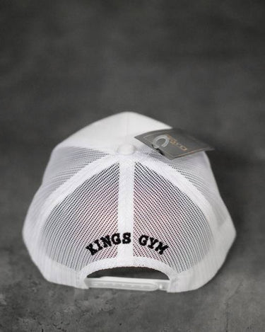Kings Gyms cap back white back