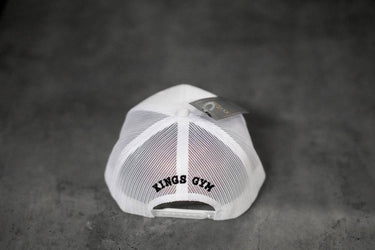Kings Gyms cap back white back