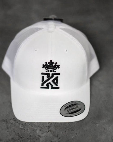 Kings Gyms cap back white front
