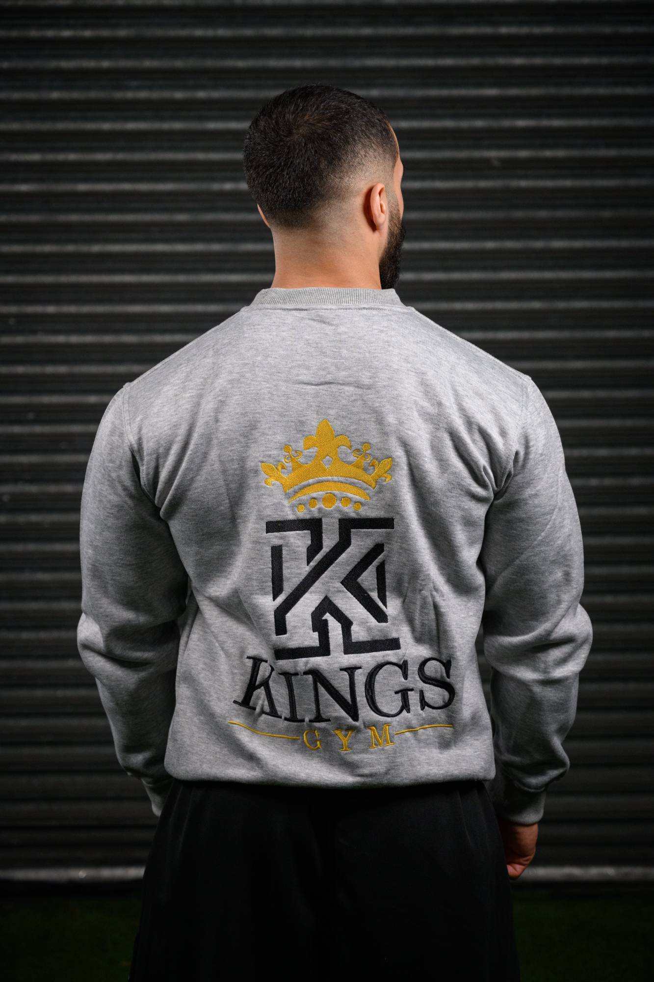 Kings Jumper Grey Back01