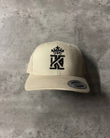 Kings Snapback Cap Beige Font01
