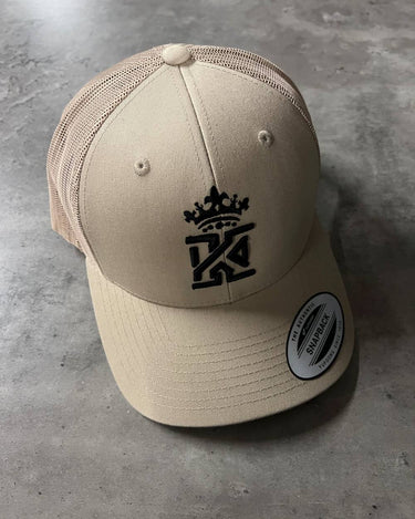 Kings Snapback Cap Beige Front