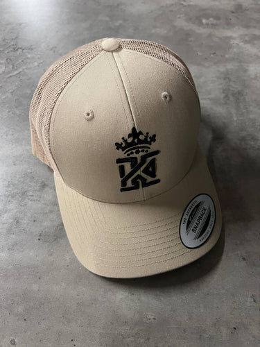 Kings Snapback Cap Beige Front