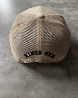 Kings Snapback Cap Beige back