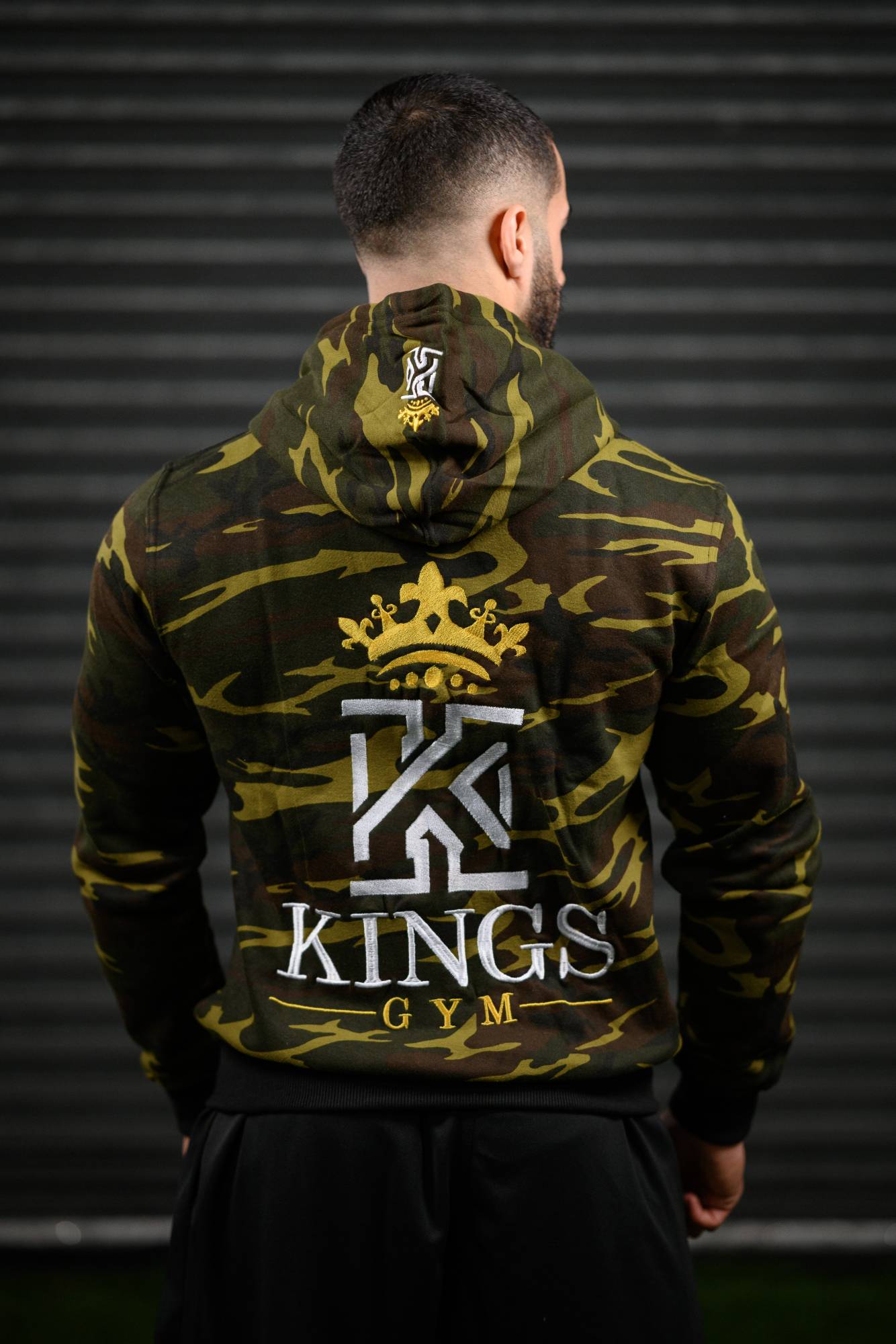 Kings Zip Hoody Camo Back01