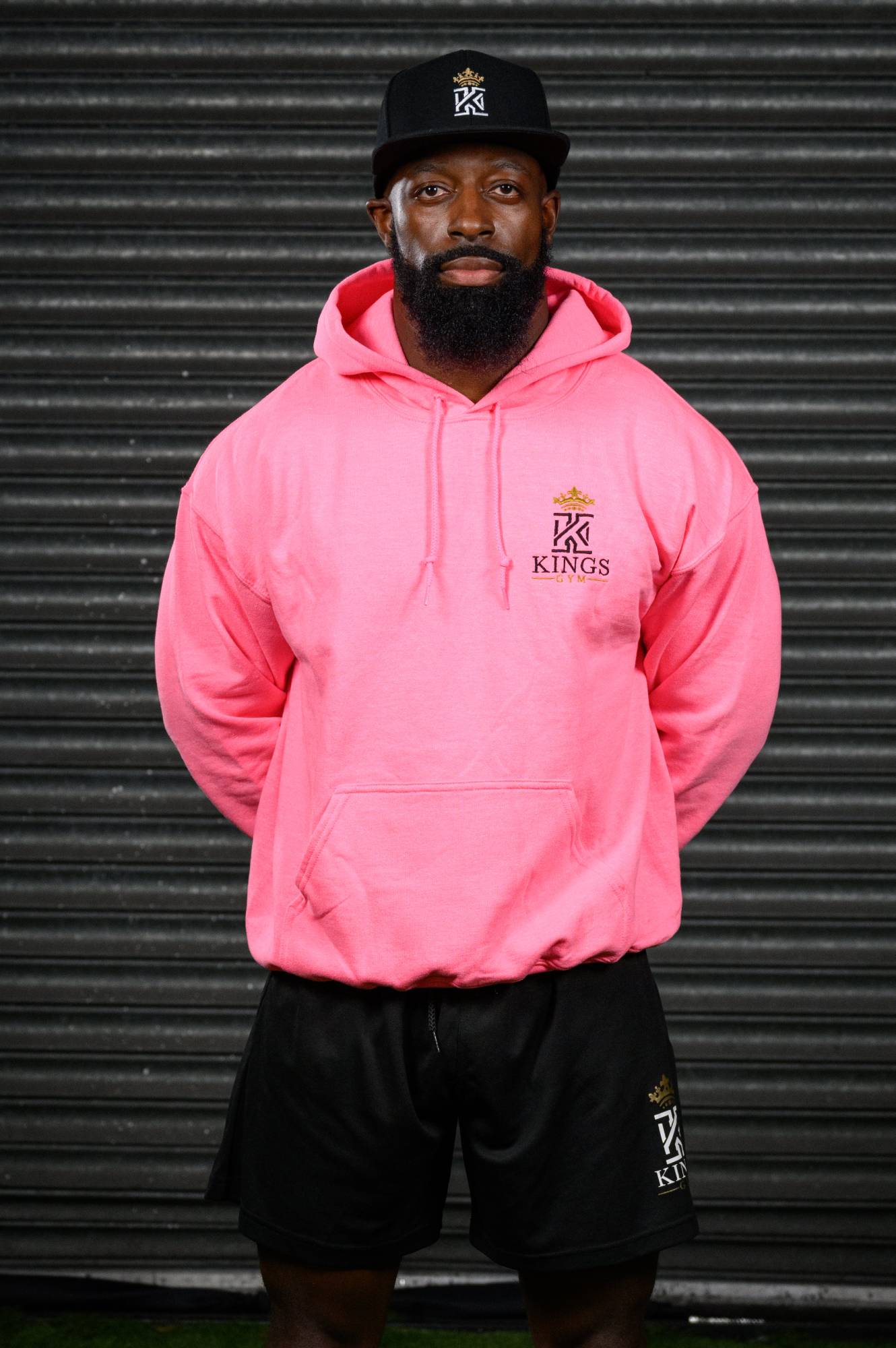 Kings Classic Fit Hoody Coarl Mens Front02