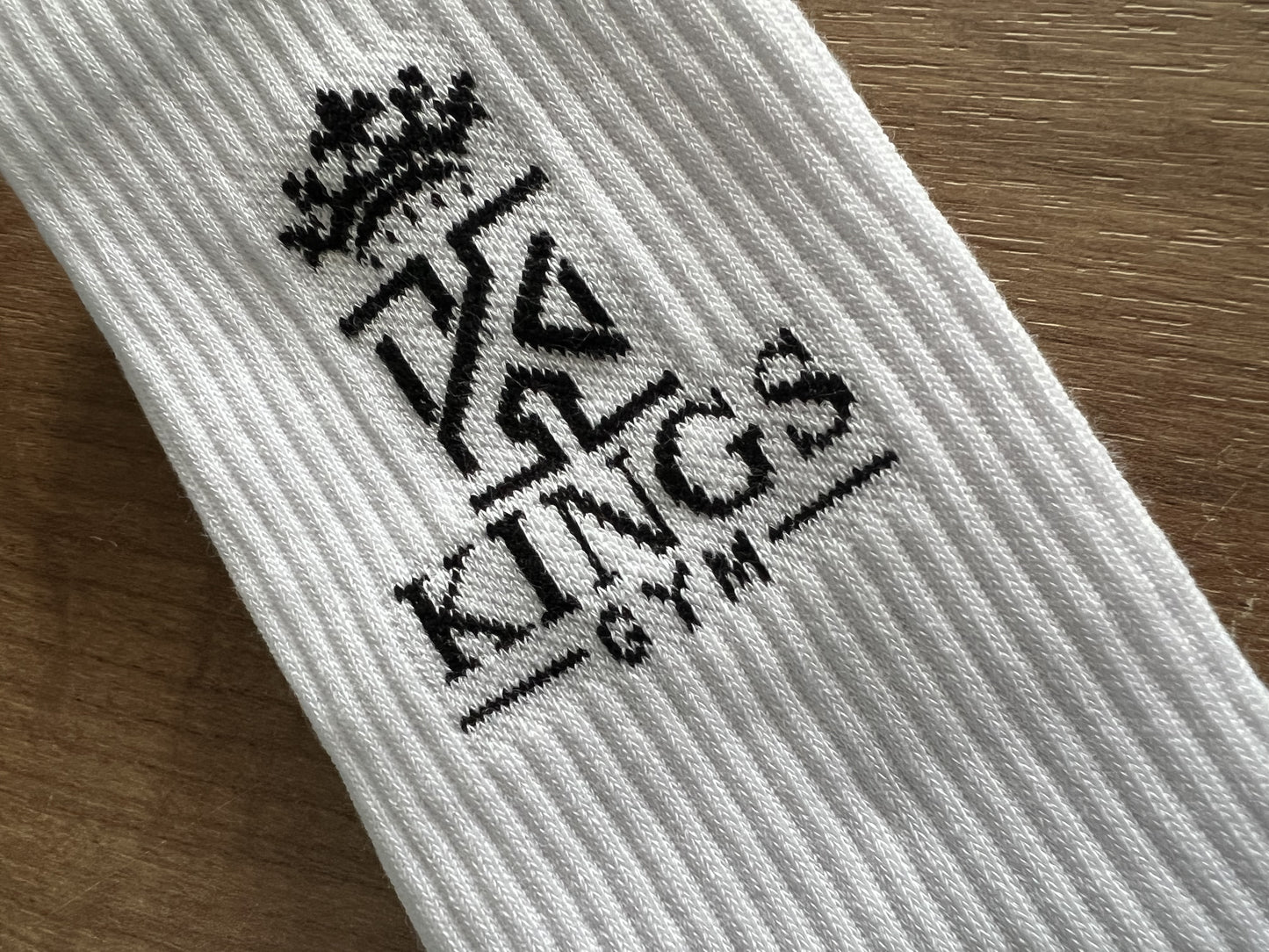 Kings socks white