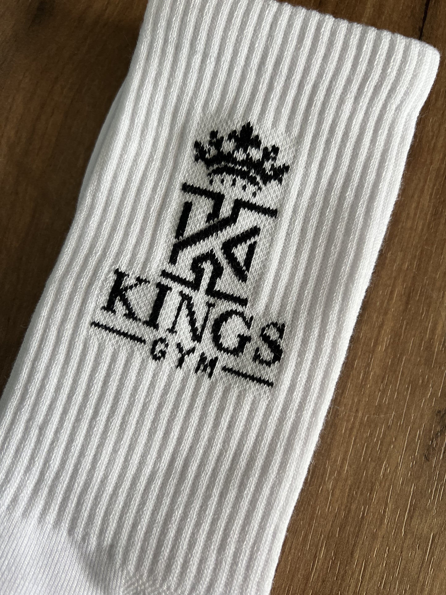 Kings Socks White06