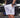 Kings white shorts front detail