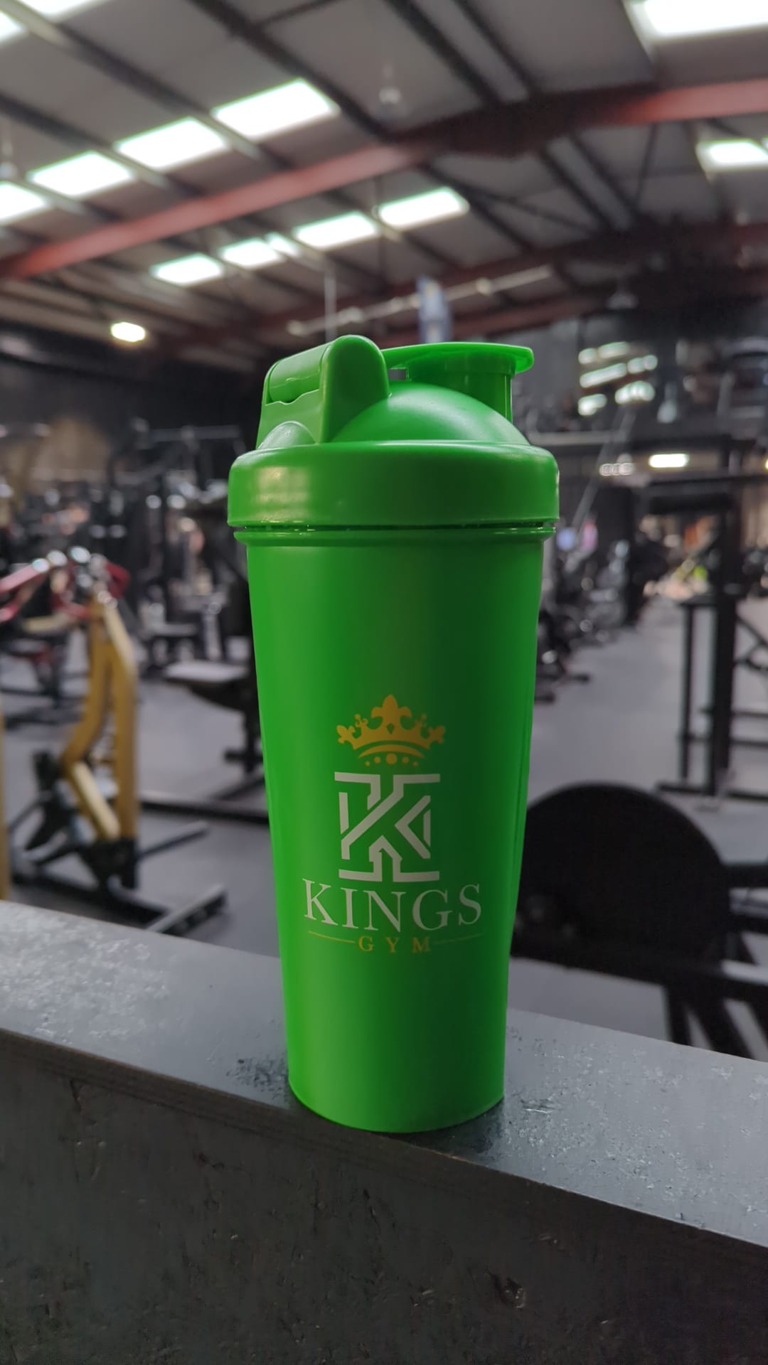 king logo shaker bottle